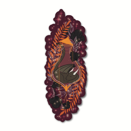 Spooky Dragon Elixir Die-Cut Bookmark image 0