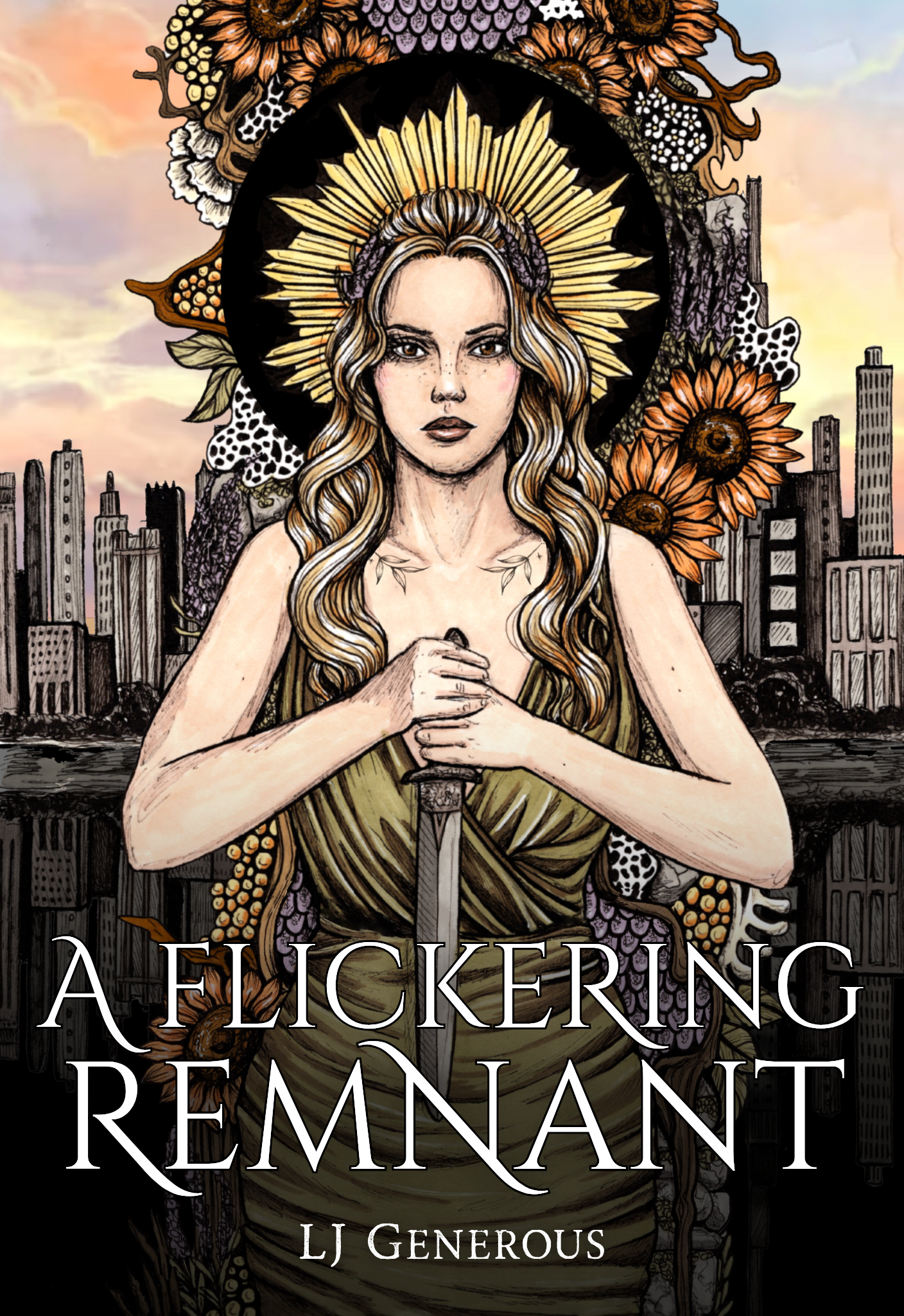 Witch of the Week: A Flickering Remnant SIGNED (includes an Art Print, Bookmark, and a bag of Swedish sour candy)