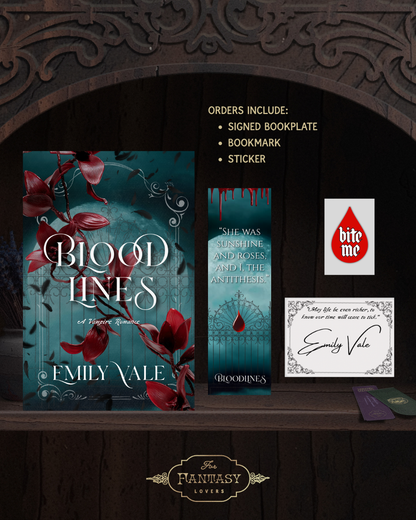 Witch of the Week: Bloodlines SIGNED BOOKPLATE (Includes bookmark and sticker)