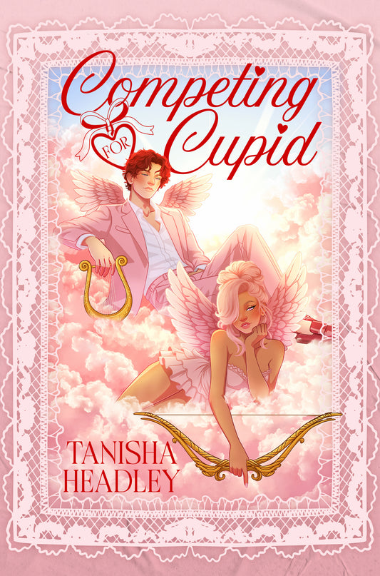 Competing for Cupid SIGNED BOOKPLATE PRE-ORDER (includes Bookmark, Tarot Card, Vellum Overlay, and an Art Print)