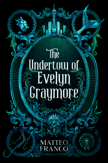 The Undertow of Evelyn Graymore SIGNED BOOKPLATE PRE-ORDER (includes  Art Prints, Stickers, and Bookmarks)
