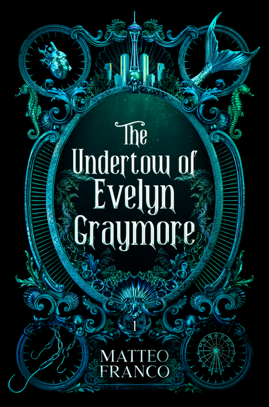 The Undertow of Evelyn Graymore SIGNED BOOKPLATE PRE-ORDER (includes  Art Prints, Stickers, and Bookmarks)