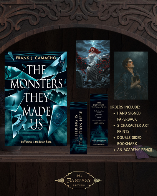 Witch of the Week: The Monsters They Made Us (Includes 2 Art prints, a double sided bookmark, and a Pencil)