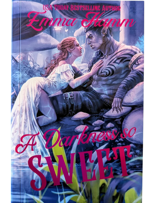 A Darkness So Sweet SIGNED FOILED PAPERBACK (SPRAYED EDGE)