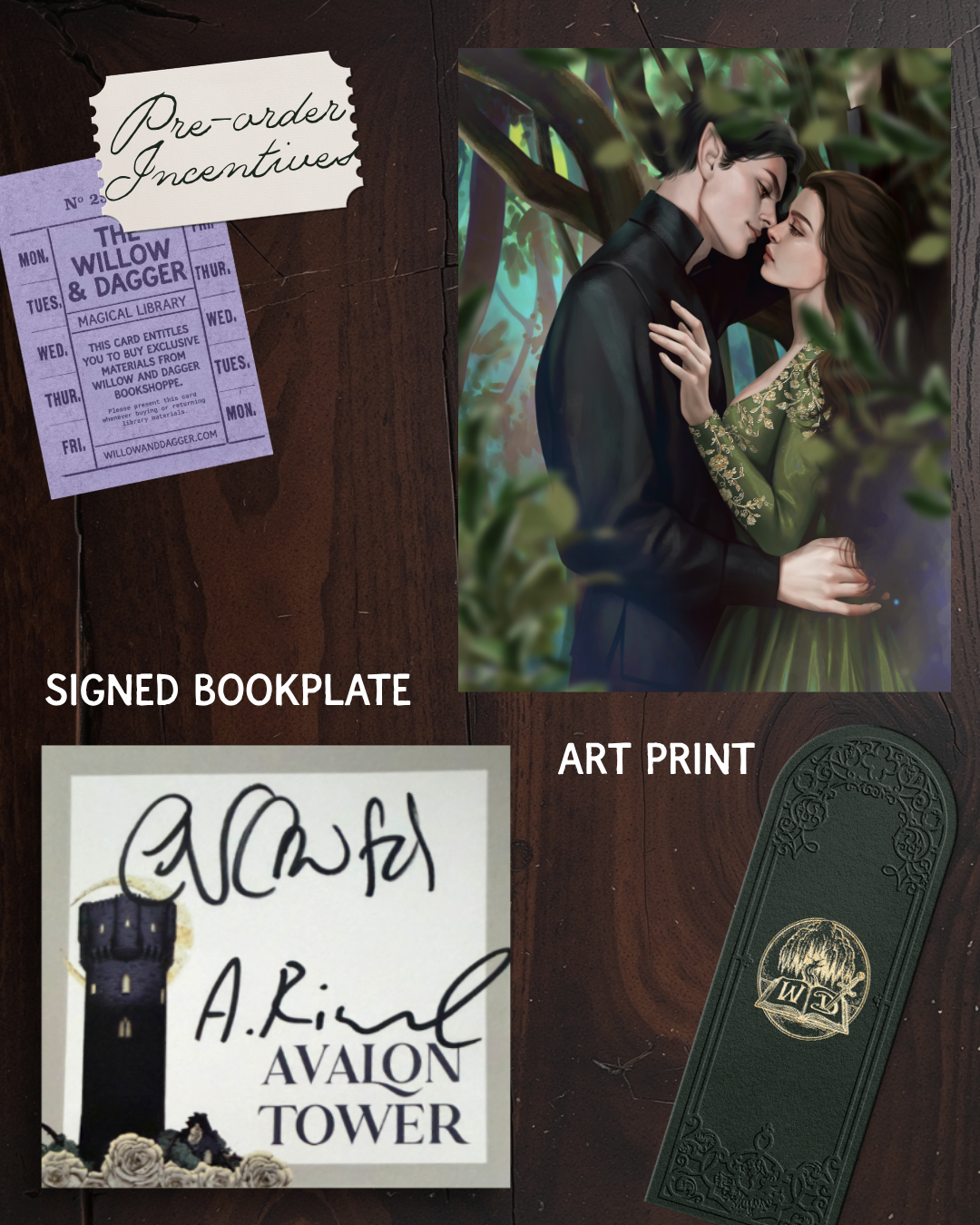 Vale of Dreams SIGNED BOOKPLATE PRE-ORDER (Includes Chatacter Art Print)