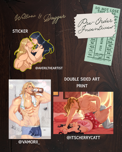 Dead Lift SIGNED BOOKPLATE PRE-ORDER (Includes Chatacter Art Printa and Sticker)