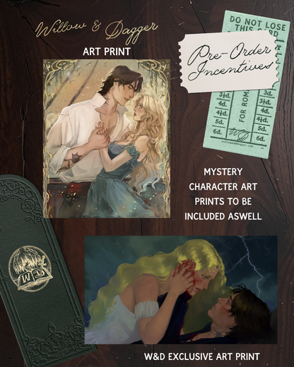 Songstealer SIGNED BOOKPLATE PRE-ORDER (includes 2 Art Prints (1 W&D exclusive) and a myctery character card) (Copy)