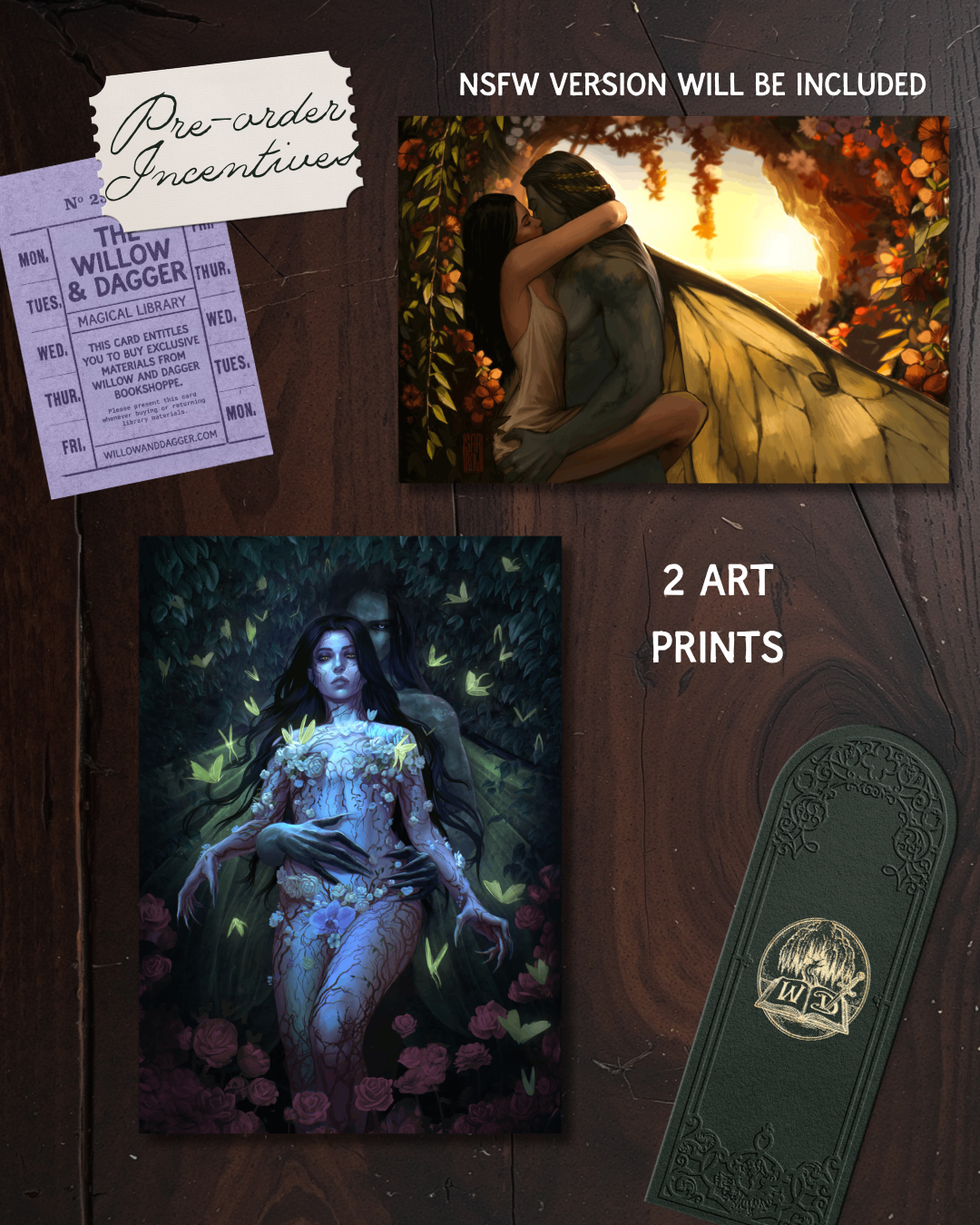 Her Ravening Heart SIGNED PRE-ORDER (includes 2 Art Print, 1 slightly NSFW)