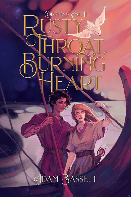 Rusty Throat, Burning Heart SIGNED PRE-ORDER (Includes a bookmark)