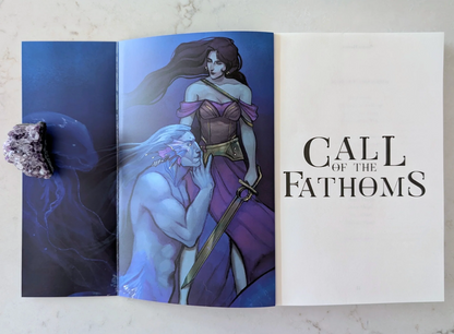 Call of the Fathoms SIGNED FOILED PAPERBACK