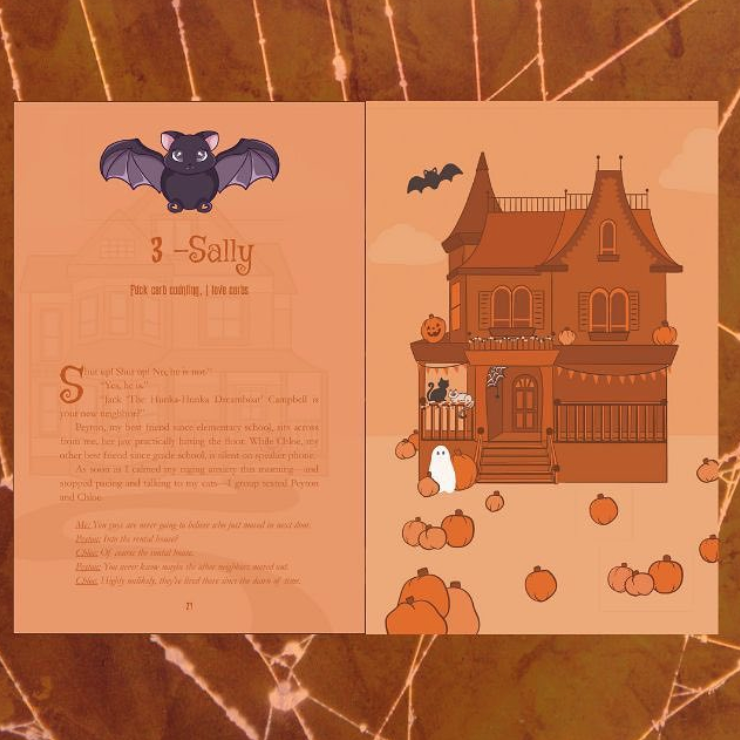 Her Favorite Jack-o-Lantern FULL COLOR EDITION (Includes signed bookplate, bookmark, and art-print)