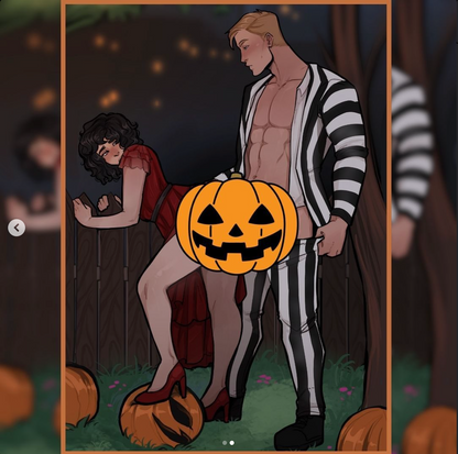 Her Favorite Jack-o-Lantern FULL COLOR EDITION (Includes signed bookplate, bookmark, and art-print)