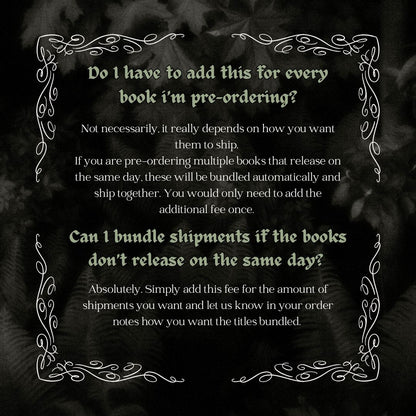 Additional Shipping Fee