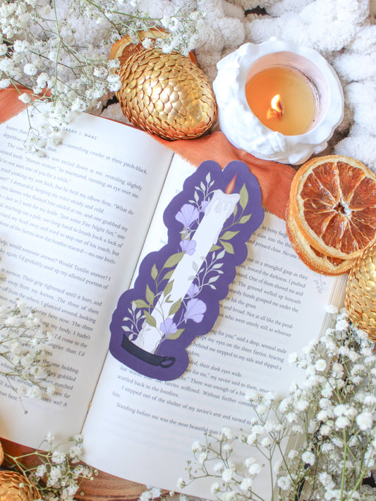 Candlestick Regency Era Romance Bookmark