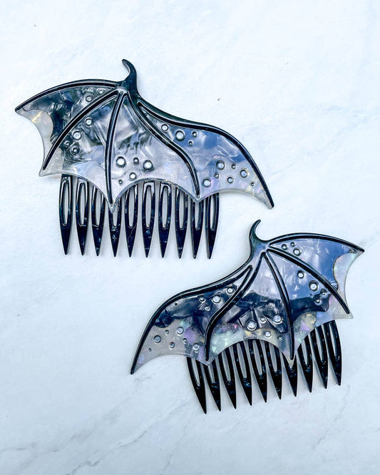 Black Dragon Wing Comb Set