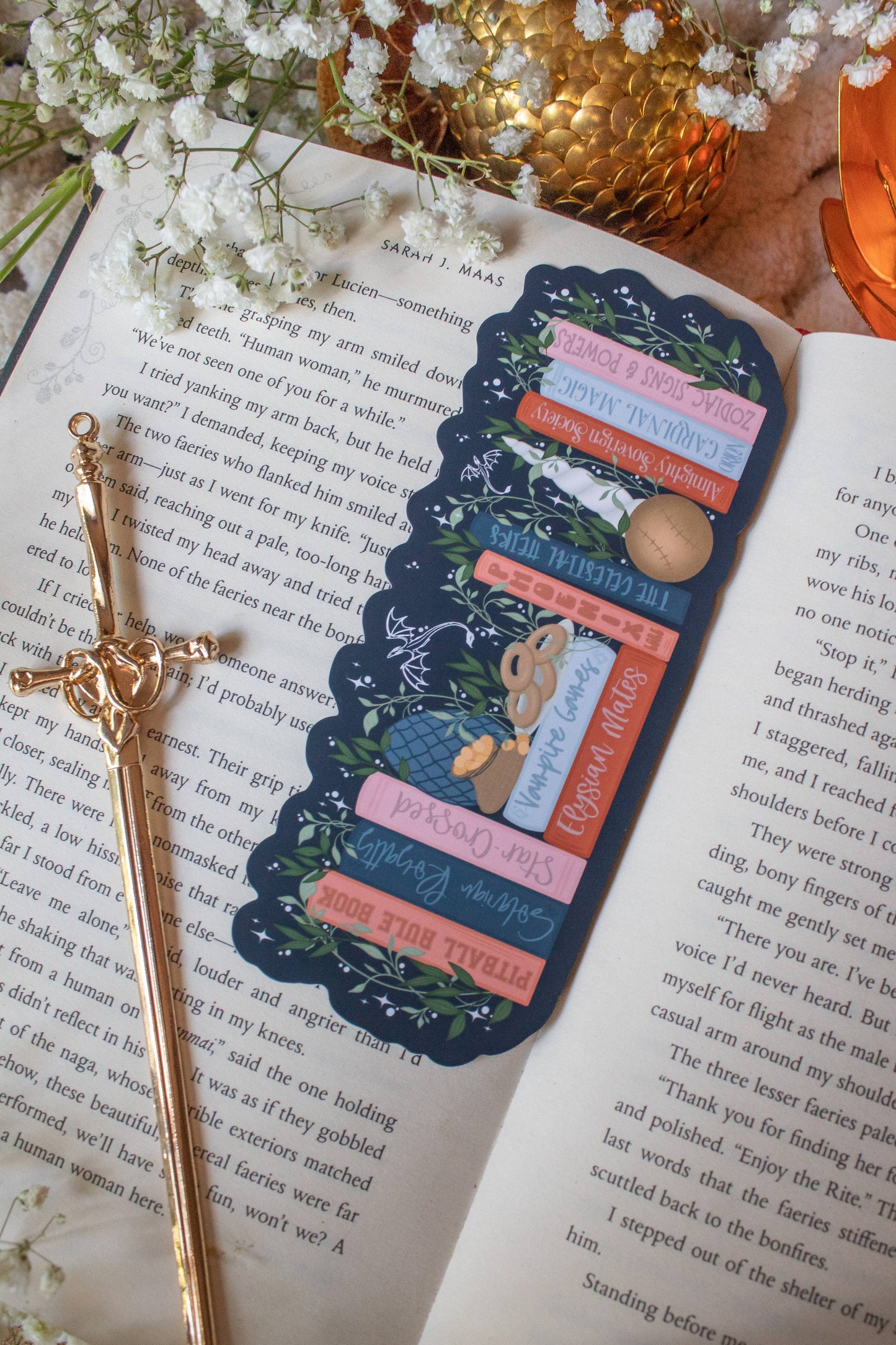 Zodiac Academy Bookshelf Bookmark