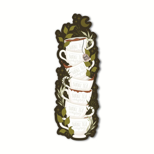 Acotar Suriel Tea Co Cupstack Die-Cut Bookmark image 0