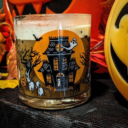 Ghostly Manor Glass Mug