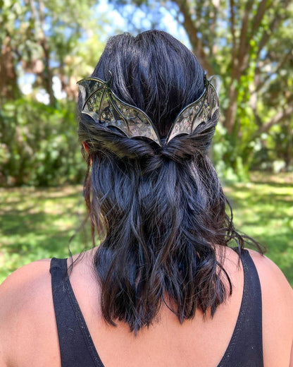 Black Dragon Wing Comb Set