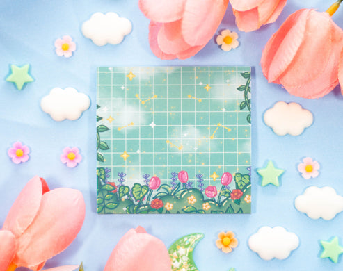 Botanical Bliss Sticky Notes image 0