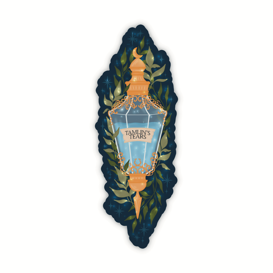 Tamlin's Tears Die-Cut Bookmark