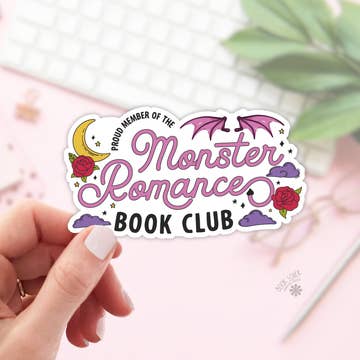 Monster Romance Book Club Sticker image 0