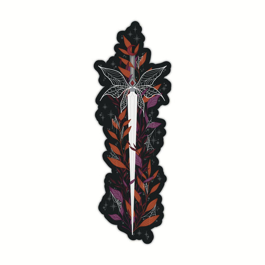 Spooky Faerie Dagger Halloween Die-Cut Bookmark image 0