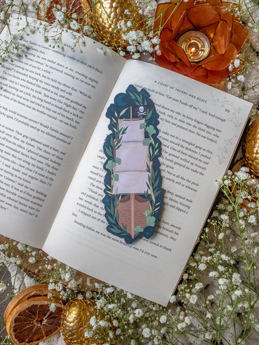 Pirate Ship Fantasy Bookmark