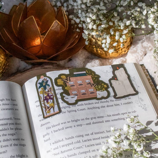 Apothecary Magnetic Bookmarks | Set of 3 image 0