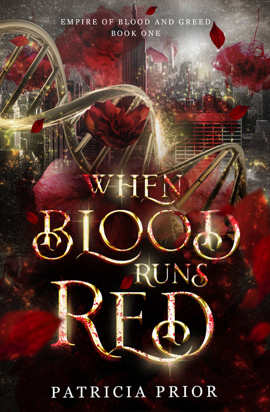 When Blood Runs Red with Sprayed Edges (includes a Bookmark and 3 stickers)